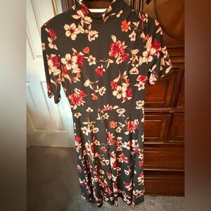 Floral Print Dress Size4 by Donna Morgan